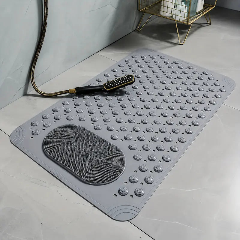 Tapis de douche PVC antidérapant – Sécurité renforcée