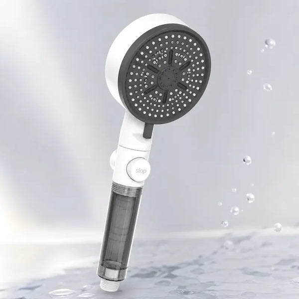 Pommeau de douche filtrant 8 modes – Haute pression réglable