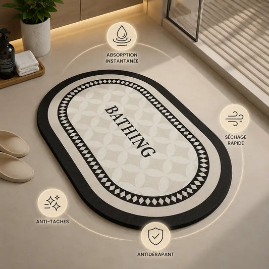 Tapis de bain diatomite Bathing