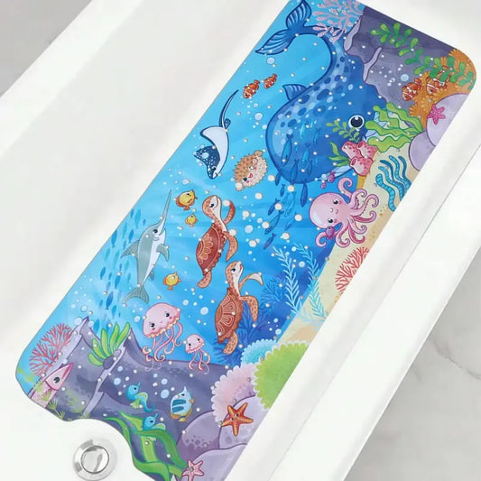 Tapis de bain bébé extra long – Antidérapant ludique