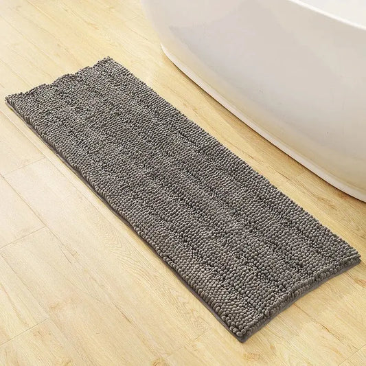 Tapis de bain chenille coordonné - Douceur absorbante