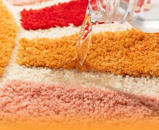 Tapis de bain demi-lune - Épaisseur confortable