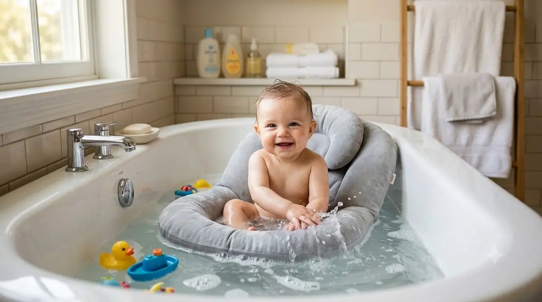 À partir de quel âge utiliser un coussin de bain bébé ?