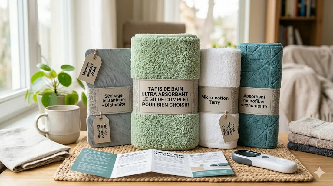 Tapis de bain ultra absorbant : guide complet 2026