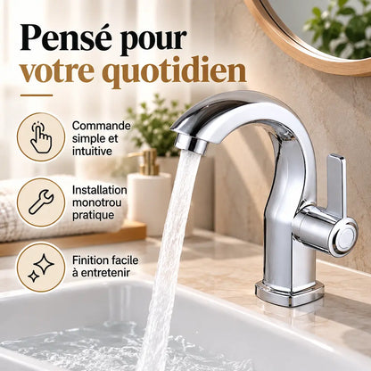 Robinet monotrou – Levier unique avec purificateur ABS