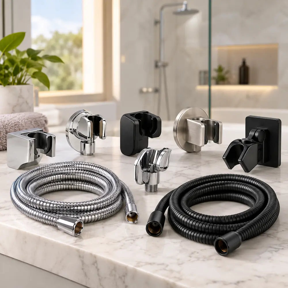 Support pommeau de douche & flexible – Pièces détachées