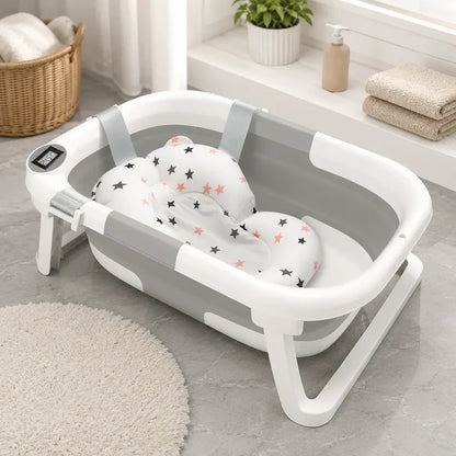 Baignoire bébé pliable – Compacte et gain de place