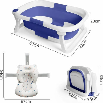 Baignoire bébé pliable – Compacte et gain de place