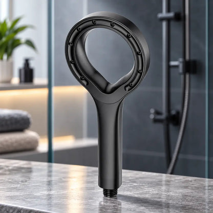 Pommeau de douche pressurisé – Grand panneau, jet puissant