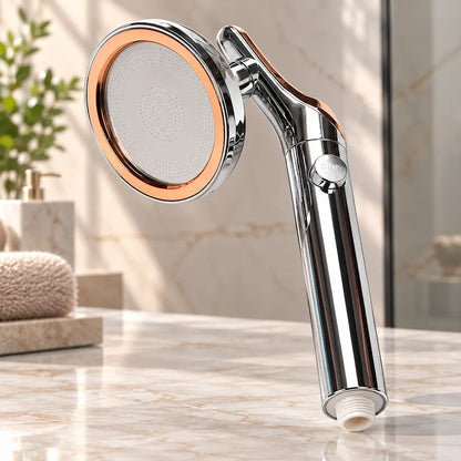 Pommeau de douche grand débit – Grand panneau avec arrêt instantané