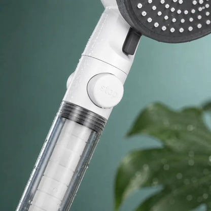 Pommeau de douche filtrant 8 modes – Haute pression réglable