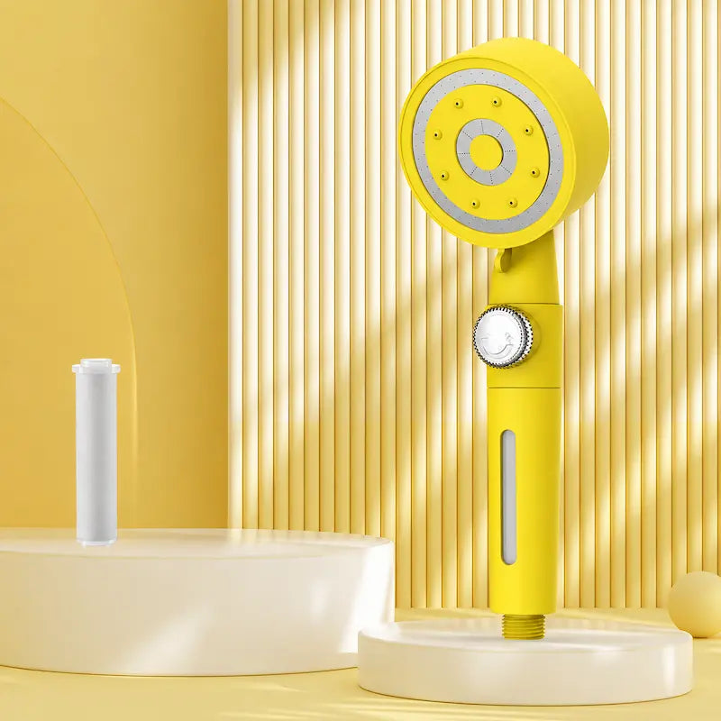 Pommeau de douche pressurisé 5 jets – Débit réglable