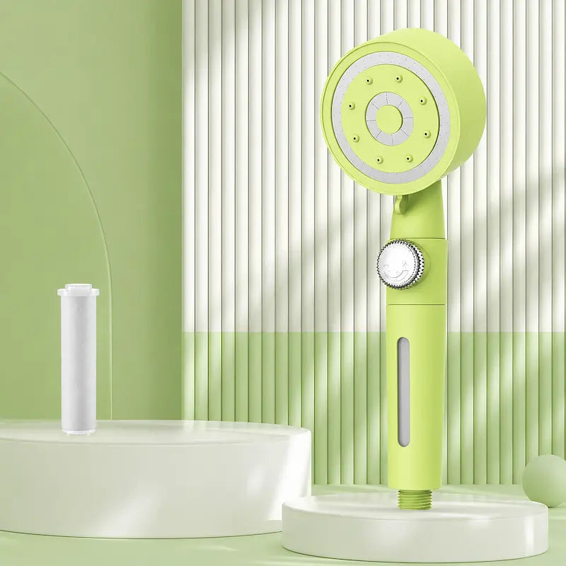Pommeau de douche pressurisé 5 jets – Débit réglable