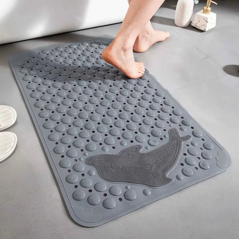 Tapis de douche massage lavable