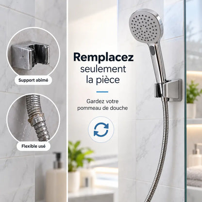 Support pommeau de douche & flexible – Pièces détachées
