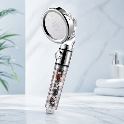 Pommeau de douche filtrant 3 modes – Haute pression purifiante