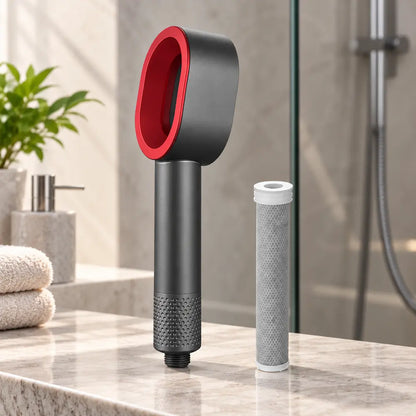 Pommeau de douche purifiant – Haute pression et filtration des impuretés