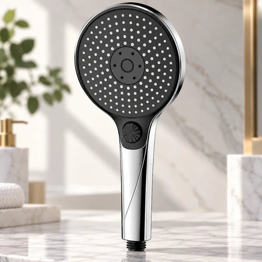 Pommeau de douche haute pression 3 modes – Grand jet économique