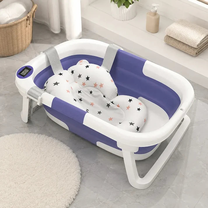 Baignoire bébé pliable – Compacte et gain de place