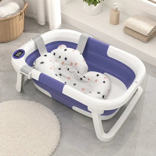 Baignoire bébé pliable – Compacte et gain de place