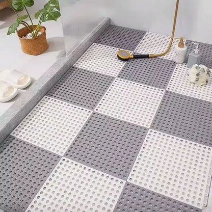 Ensemble tapis de douche drainant – Évacuation rapide de l’eau