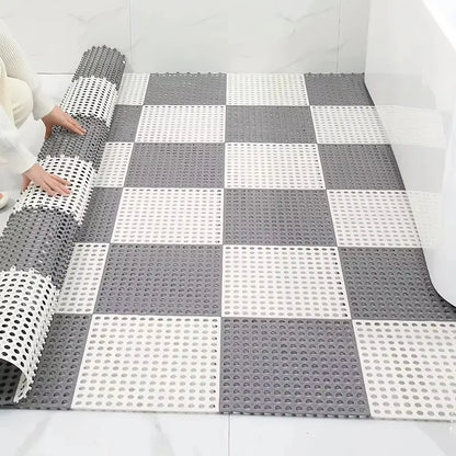 Ensemble tapis de douche drainant – Évacuation rapide de l’eau