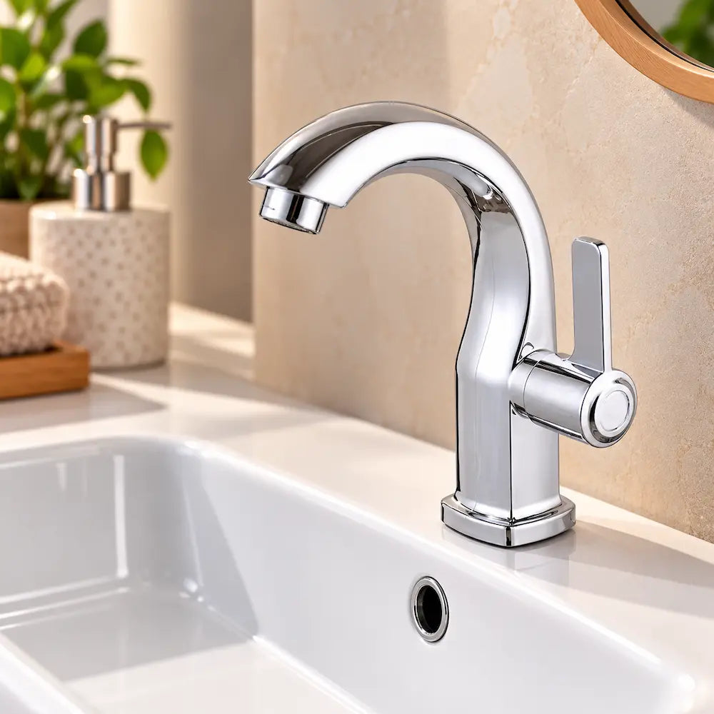 Robinet monotrou – Levier unique avec purificateur ABS