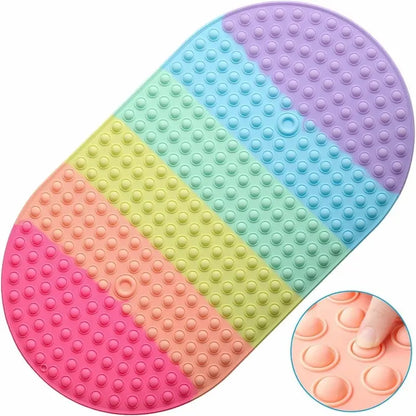 Tapis de baignoire Pop-bulle – Antidérapant ludique