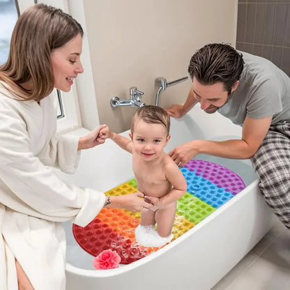 Tapis de baignoire Pop-bulle – Antidérapant ludique