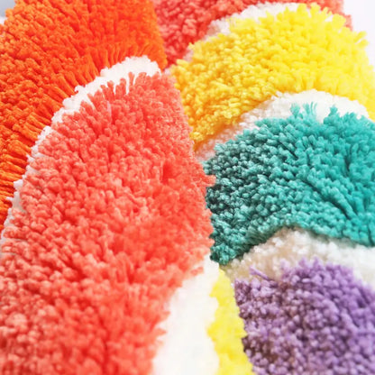 Tapis de bain arc-en-ciel - Absorbant décoratif