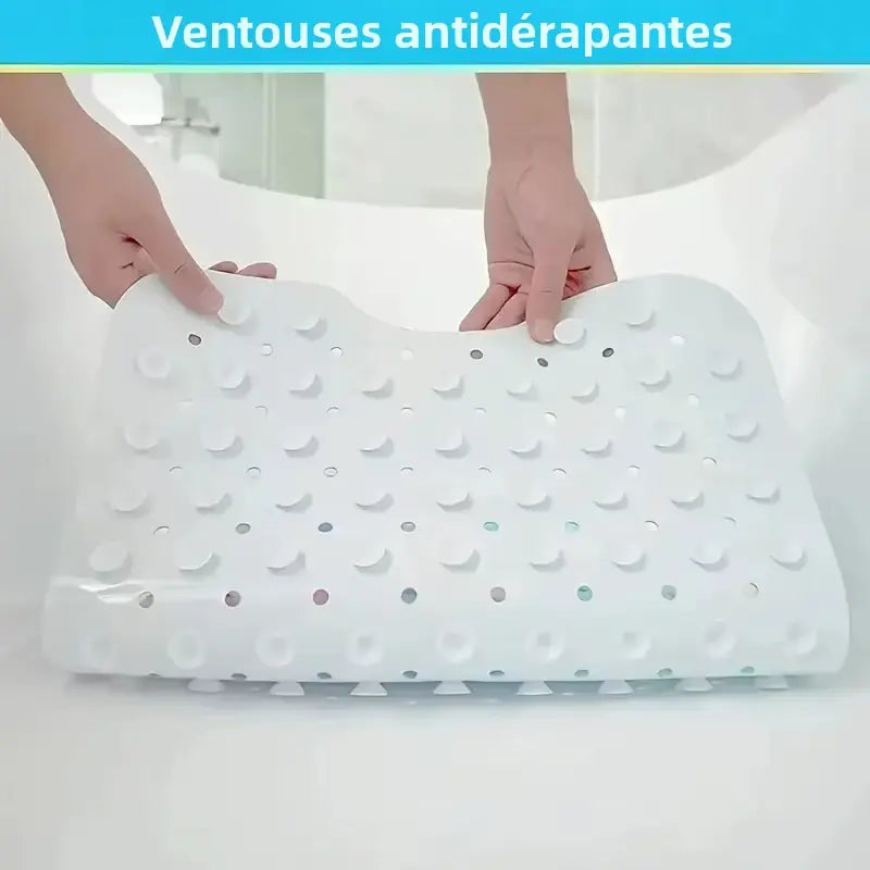 Tapis de bain bébé antidérapant – Monde marin ludique
