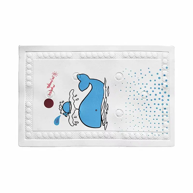 Tapis de bain bébé avec soutien dorsal – Confort sécurisé