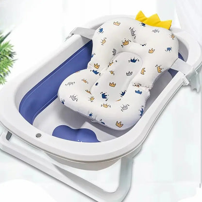 Tapis de bain bébé maille flottante – Soutien doux antidérapant
