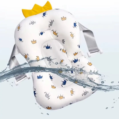 Tapis de bain bébé maille flottante – Soutien doux antidérapant