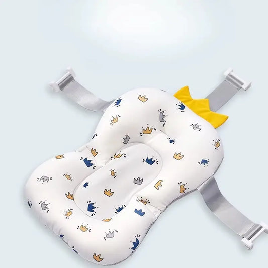 Tapis de bain bébé maille flottante – Soutien doux antidérapant
