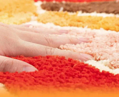 Tapis de bain demi-lune - Épaisseur confortable