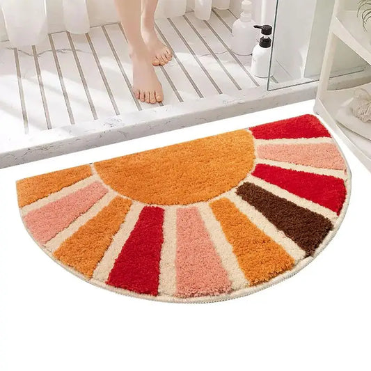 Tapis de bain demi-lune - Épaisseur confortable
