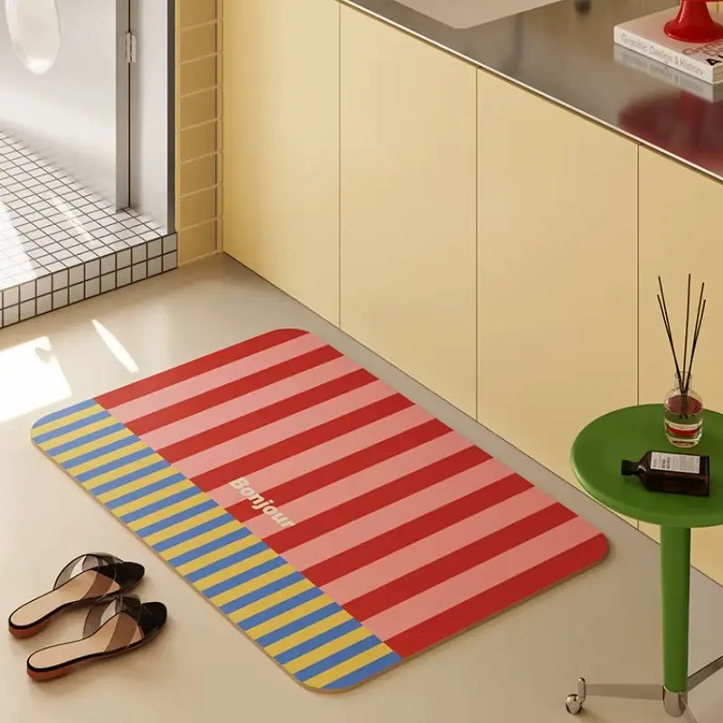 Tapis de bain diatomite Bonjour – Absorbant premium