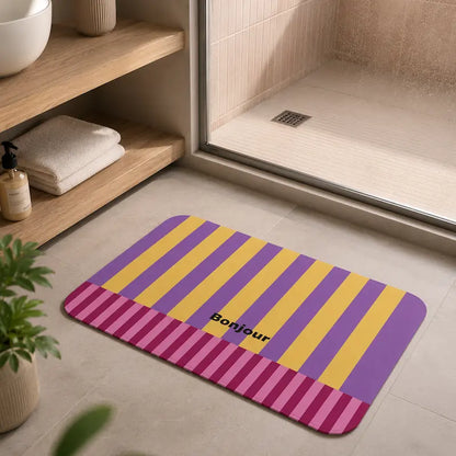 Tapis de bain diatomite Bonjour – Absorbant premium