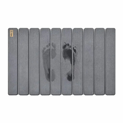 Tapis de bain diatomite en pierre – Absorption naturelle