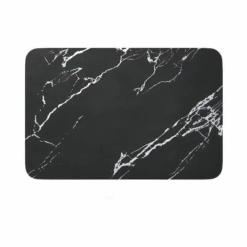 Tapis de bain diatomite PU – Séchage rapide antidérapant