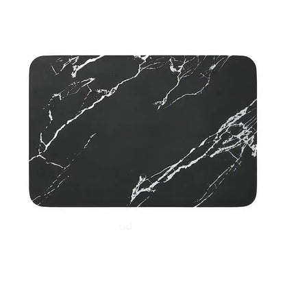 Tapis de bain diatomite PU – Séchage rapide antidérapant