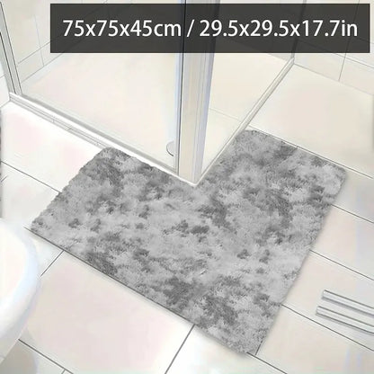 Tapis de bain en L – Couverture d’angle antidérapante