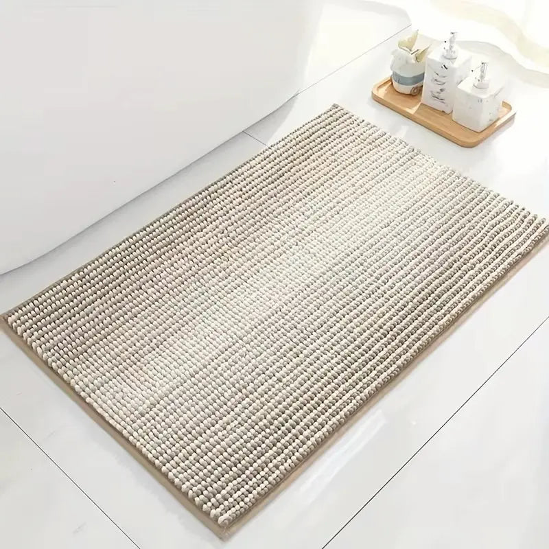 Tapis de bain épais et moelleux – Absorbant antidérapant