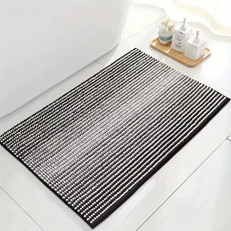 Tapis de bain épais et moelleux – Absorbant antidérapant