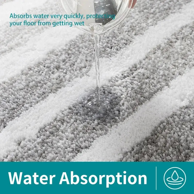 Tapis de bain microfibre floqué – Douceur absorbante