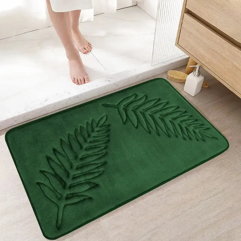Tapis de bain mousse à mémoire de forme – Absorption douce