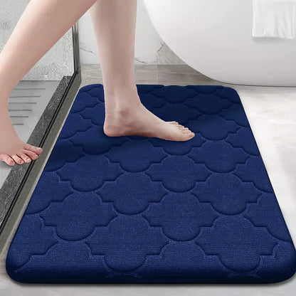 Tapis de bain mousse à mémoire de forme – Confort moelleux