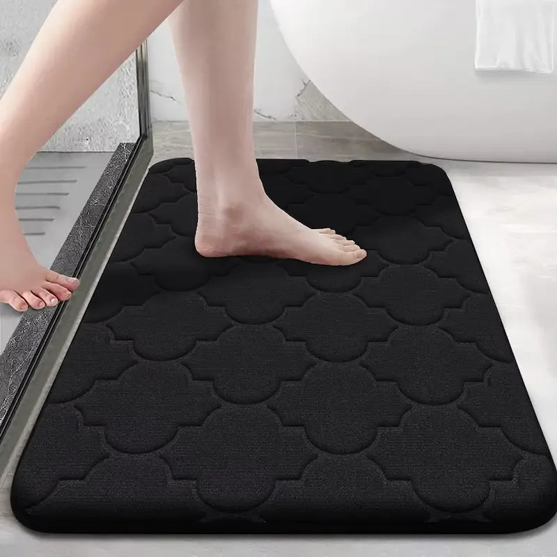 Tapis de bain mousse à mémoire de forme – Confort moelleux