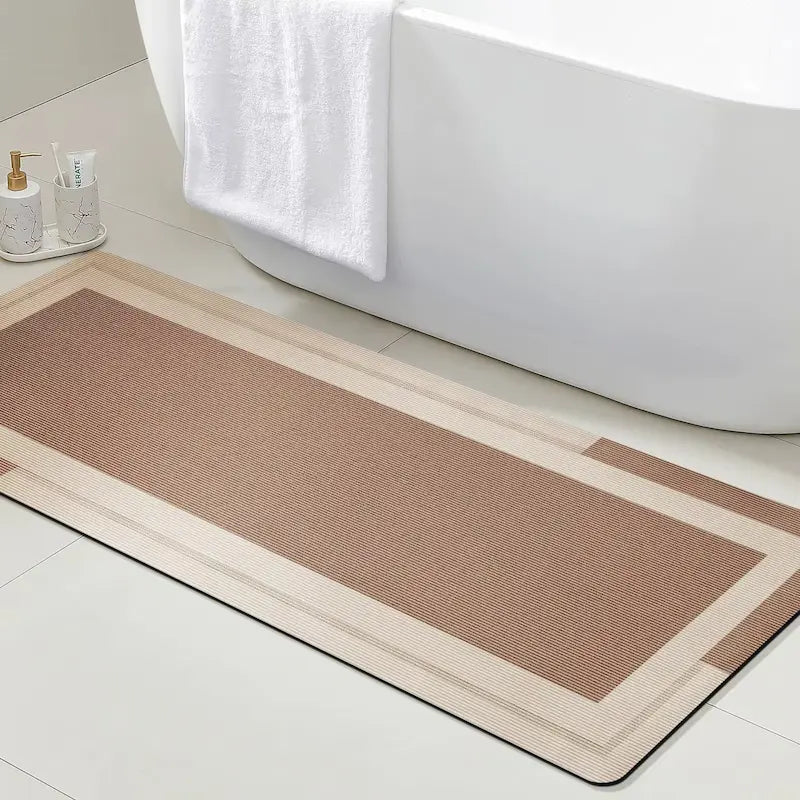 Tapis de bain ultra absorbant – Séchage rapide antidérapant